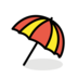 Umbrella On Ground Emoji Copy Paste ― ⛱️ - openmoji