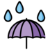 Umbrella With Rain Drops Emoji Copy Paste ― ☔ - openmoji