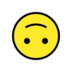 Upside-down Face Emoji Copy Paste ― 🙃 - openmoji