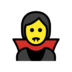 Vampire Emoji Copy Paste ― 🧛 - openmoji