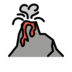Volcano Emoji Copy Paste ― 🌋 - openmoji