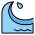 Water Wave Emoji Copy Paste ― 🌊 - openmoji