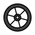 Wheel Emoji Copy Paste ― 🛞 - openmoji