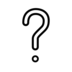 White Question Mark Emoji Copy Paste ― ❔ - openmoji