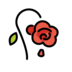 Wilted Flower Emoji Copy Paste ― 🥀 - openmoji