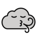 Wind Face Emoji Copy Paste ― 🌬️ - openmoji