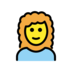 Woman: Curly Hair Emoji Copy Paste ― 👩‍🦱 - openmoji