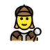 Woman Detective Emoji Copy Paste ― 🕵️‍♀ - openmoji