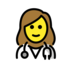 Woman Health Worker Emoji Copy Paste ― 👩‍⚕ - openmoji