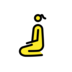 Woman Kneeling Emoji Copy Paste ― 🧎‍♀ - openmoji
