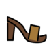 Woman’s Sandal Emoji Copy Paste ― 👡 - openmoji