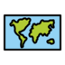 World Map Emoji Copy Paste ― 🗺️ - openmoji