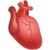 Anatomical Heart Emoji Copy Paste ― 🫀 - samsung