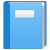 Blue Book Emoji Copy Paste ― 📘 - samsung