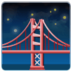 Bridge At Night Emoji Copy Paste ― 🌉 - samsung