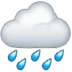 Cloud With Rain Emoji Copy Paste ― 🌧️ - samsung