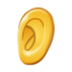 Ear Emoji Copy Paste ― 👂 - samsung