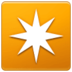 Eight-pointed Star Emoji Copy Paste ― ✴️ - samsung