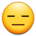 Expressionless Face Emoji Copy Paste ― 😑 - samsung