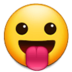 Face With Tongue Emoji Copy Paste ― 😛 - samsung