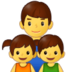 Family: Man, Girl, Boy Emoji Copy Paste ― 👨‍👧‍👦 - samsung