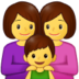 Family: Woman, Woman, Boy Emoji Copy Paste ― 👩‍👩‍👦 - samsung
