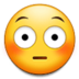 Flushed Face Emoji Copy Paste ― 😳 - samsung