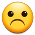 Frowning Face Emoji Copy Paste ― ☹️ - samsung