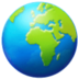 Globe Showing Europe-Africa Emoji Copy Paste ― 🌍 - samsung