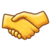 Handshake Emoji Copy Paste ― 🤝 - samsung