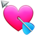 Heart With Arrow Emoji Copy Paste ― 💘 - samsung
