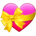 Heart With Ribbon Emoji Copy Paste ― 💝 - samsung