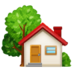 House With Garden Emoji Copy Paste ― 🏡 - samsung