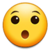 Hushed Face Emoji Copy Paste ― 😯 - samsung