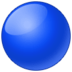 Blue Circle Emoji Copy Paste ― 🔵 - samsung