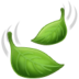 Leaf Fluttering In Wind Emoji Copy Paste ― 🍃 - samsung