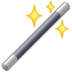 Magic Wand Emoji Copy Paste ― 🪄 - samsung