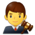 Man Judge Emoji Copy Paste ― 👨‍⚖ - samsung