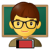 Man Teacher Emoji Copy Paste ― 👨‍🏫 - samsung