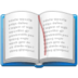 Open Book Emoji Copy Paste ― 📖 - samsung