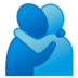 People Hugging Emoji Copy Paste ― 🫂 - samsung