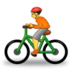 Person Biking Emoji Copy Paste ― 🚴 - samsung