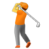 Person Golfing Emoji Copy Paste ― 🏌️ - samsung