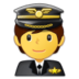 Pilot Emoji Copy Paste ― 🧑‍✈ - samsung