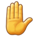 Raised Hand Emoji Copy Paste ― ✋ - samsung