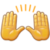 Raising Hands Emoji Copy Paste ― 🙌 - samsung