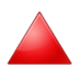 Red Triangle Pointed Up Emoji Copy Paste ― 🔺 - samsung