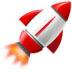 Rocket Emoji Copy Paste ― 🚀 - samsung