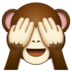 See-no-evil Monkey Emoji Copy Paste ― 🙈 - samsung