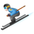 Skier Emoji Copy Paste ― ⛷️ - samsung